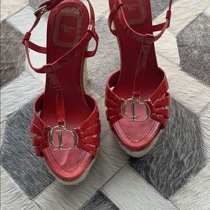 Christian Dior wedges